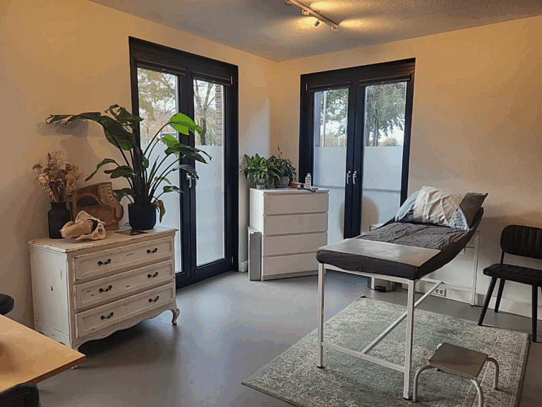 spreekkamer onderzoeksbank